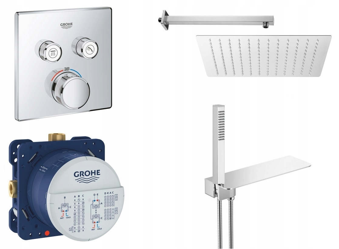 Sprchova batéria - GROHE GROHTHERM SMARTCONTROL SPRCHOVÁ SADA 25