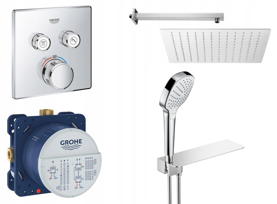 Sprchova batéria - GROHE GROHTHERM SMARTCONTROL SPRCHOVÁ SADA 30