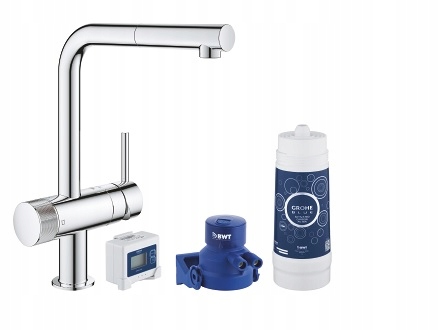 Kuchynská batéria - Kuchynská batéria GROHE MINTA BLUE s vodným filtrom