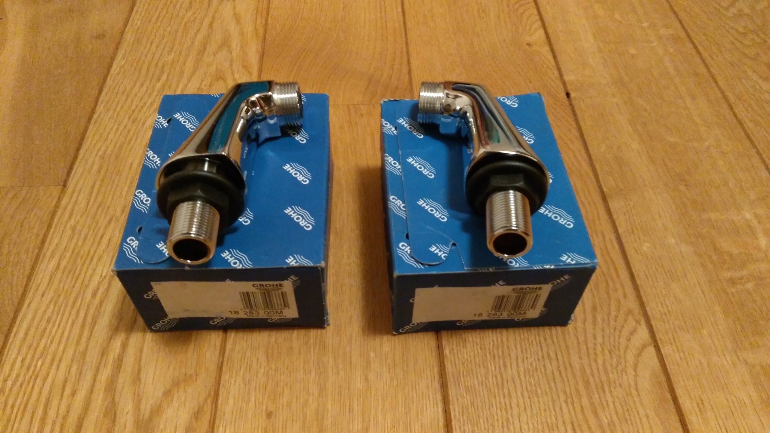 Vaňová batéria - Kolená GROHE pre vaňové batérie Hansgrohe