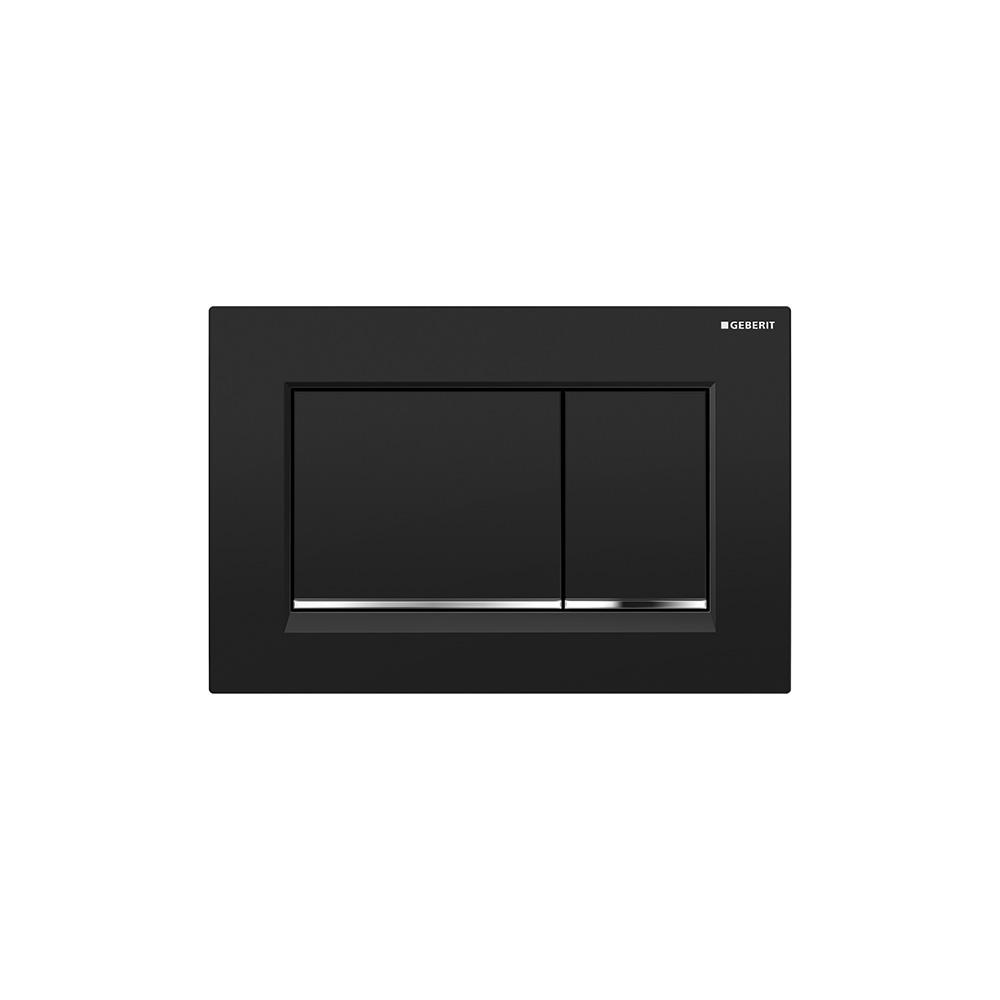 WC tlačidlo - Geberit Sigma30 Ovládací panel čierny mat