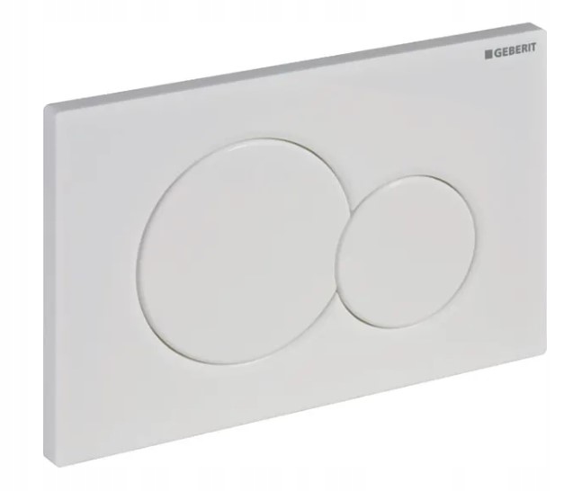 WC tlačidlo - Tlačidlo Geberit SIGMA 01 BIELE