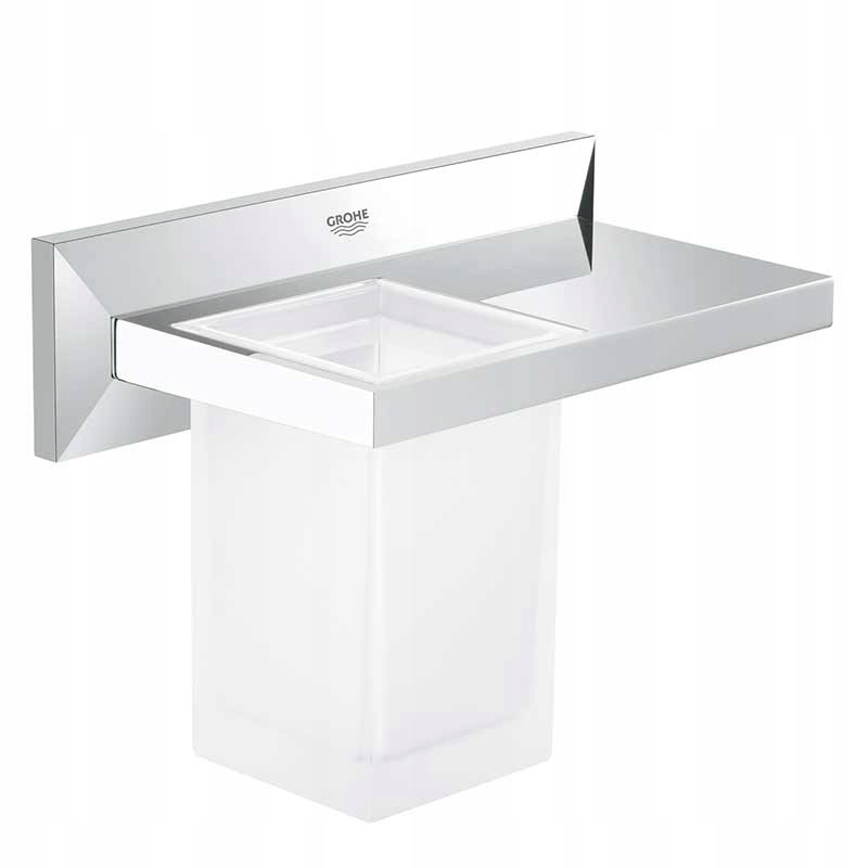 Polička do kúpelne - Grohe Allure Brilliant - Polica so sklom (kompl