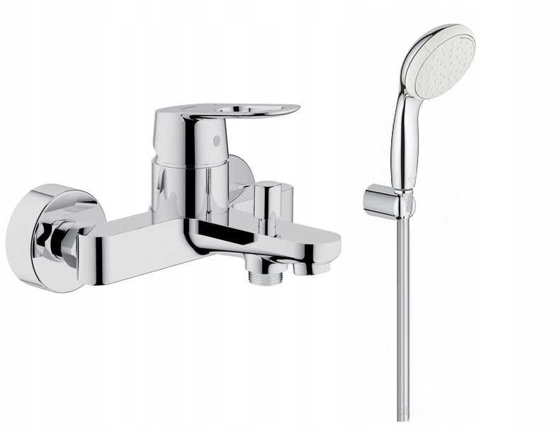 Vaňová batéria - Vaňová batéria Grohe Bauedge so súpravou Grohe
