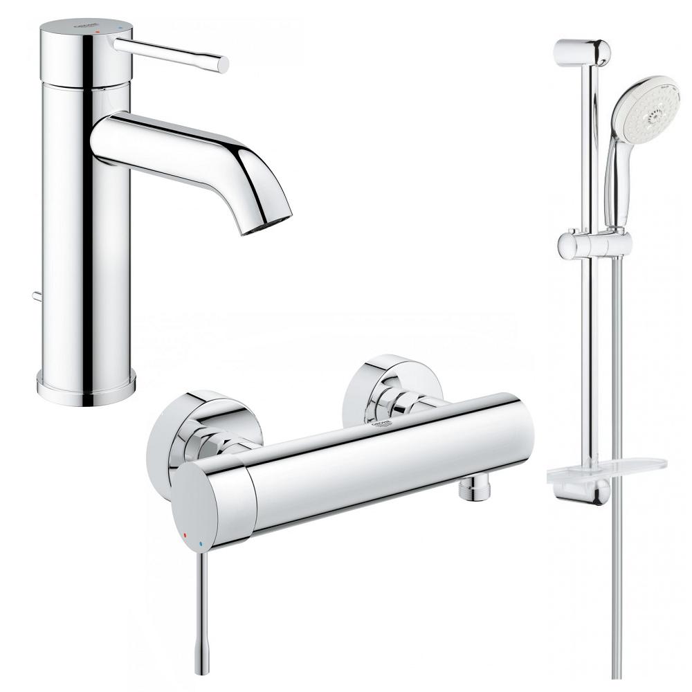 Umyvadlová batéria - Sprchová súprava Grohe Essence New Basin +