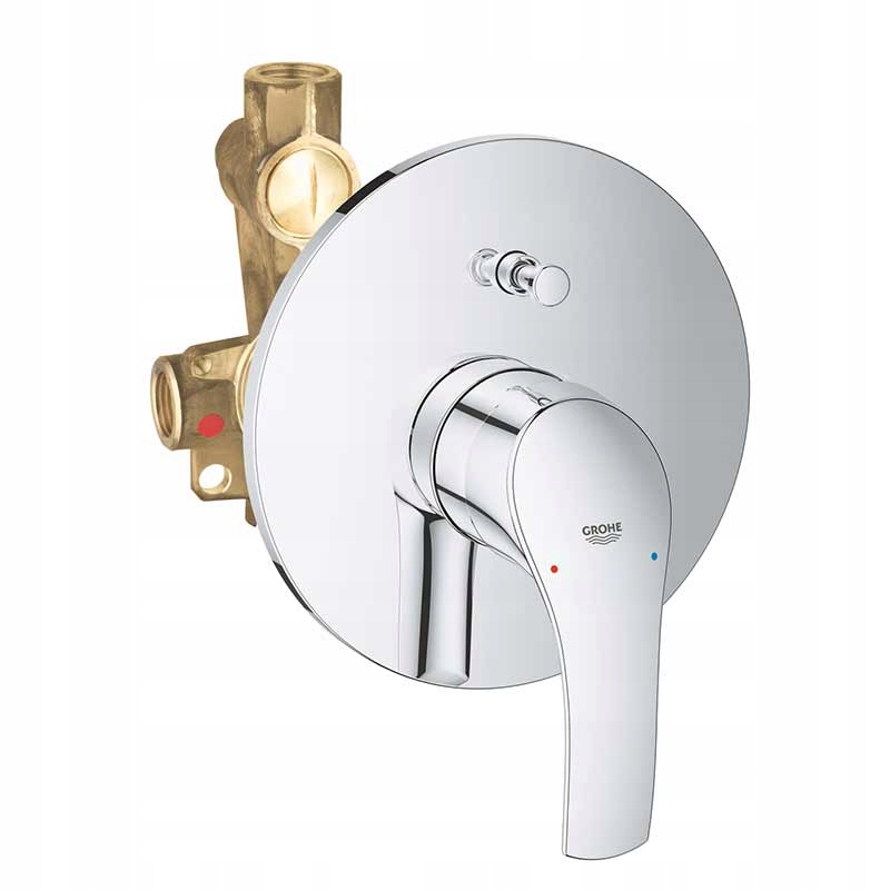 Vaňová batéria - Grohe Eurosmart - vaňová batéria s rukoväťou 1 chr