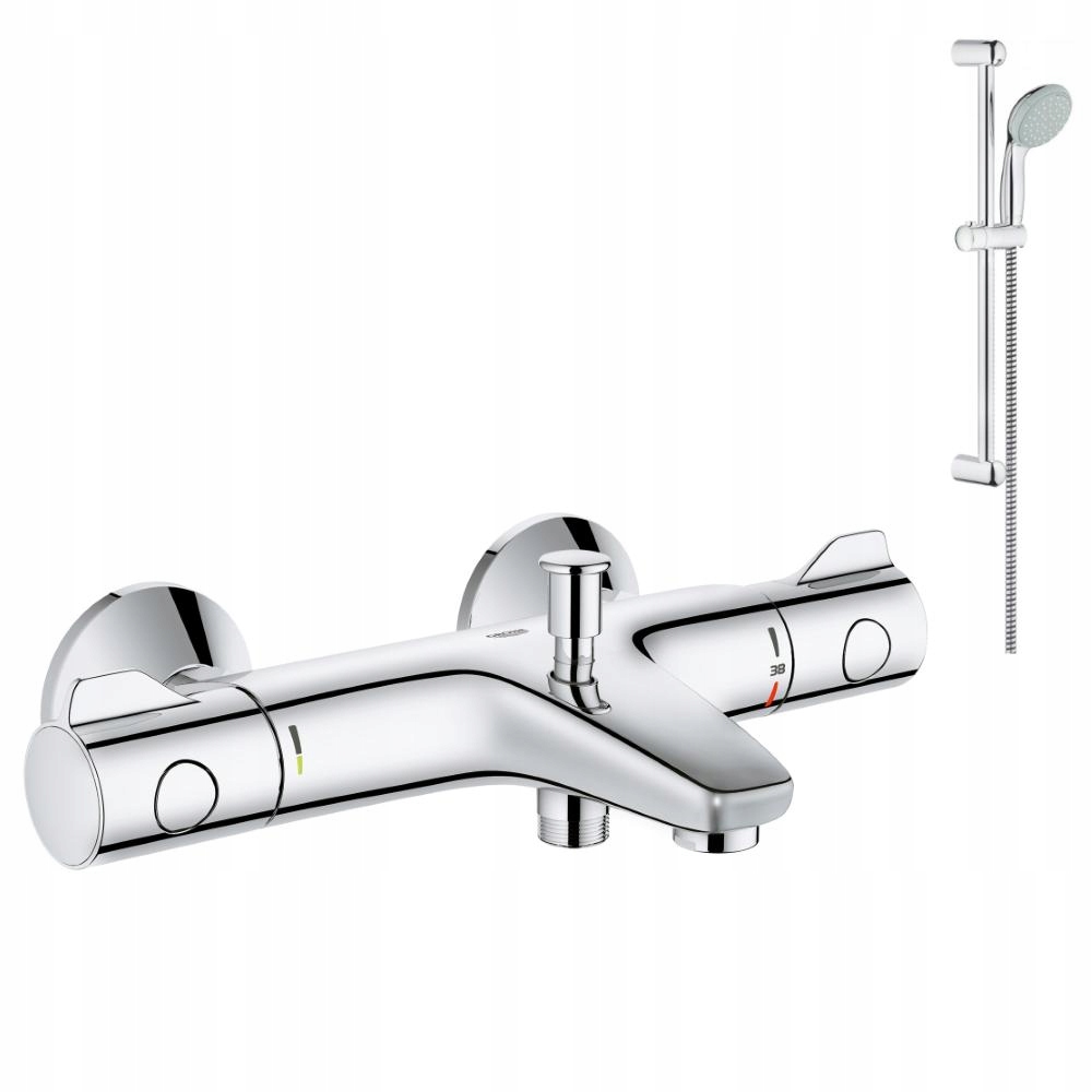 Sprchový panel -  Grohe Grohtherm 800 Vaňová termostatová sprchová súprava