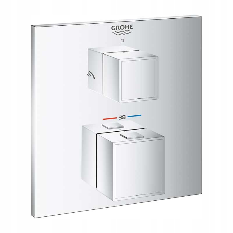 Sprchová batéria - Grohe Grohtherm Cube - termostatický faucet Prys