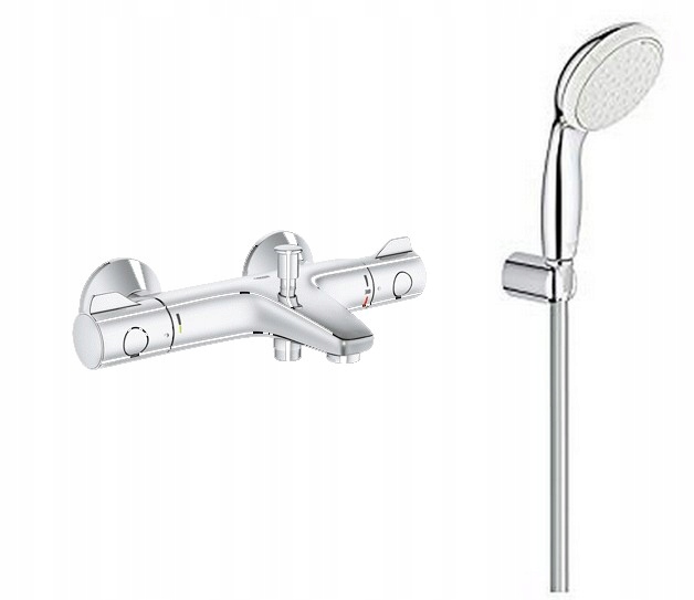 Vaňová batéria - Grohe Grohtherm termostatická vaňová batéria
