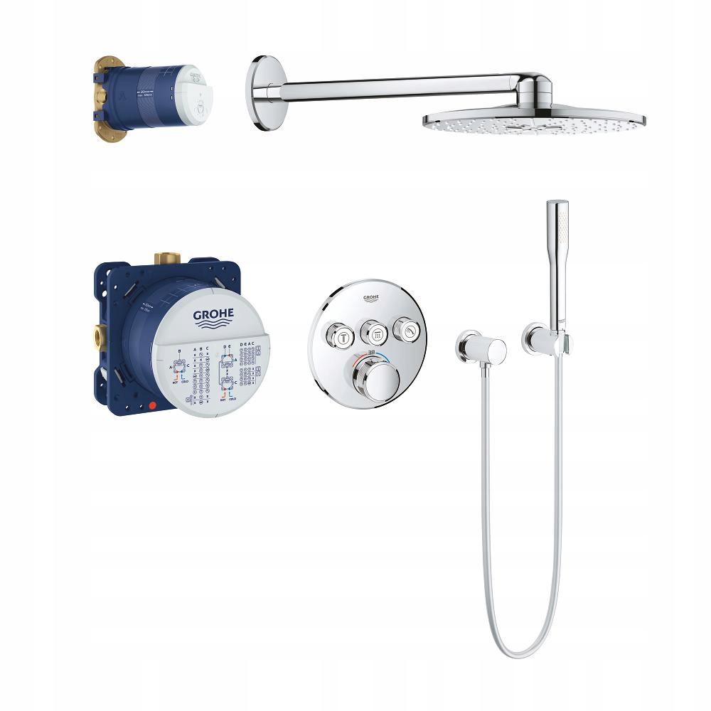 Sprchový panel -  Grohe SmartControl sprchový setový termostat