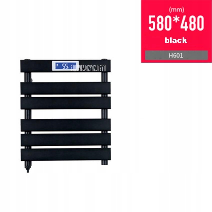 Polička do kúpelne - [H601 Čierna / 220 V] E601 / E701 / H601 / H801 /