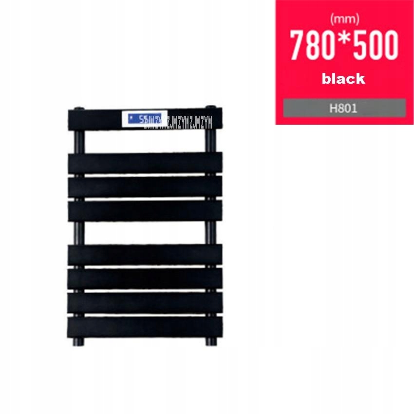 Polička do kúpelne - [H801 čierna / 220v] E601 / e701 / h601 / h801 /
