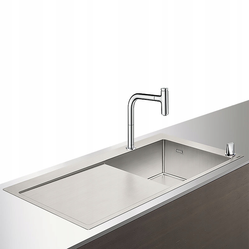 Kuchynský drez - HANSGROHE C71-F450-07 Drez. S OC.CHROM 43205000