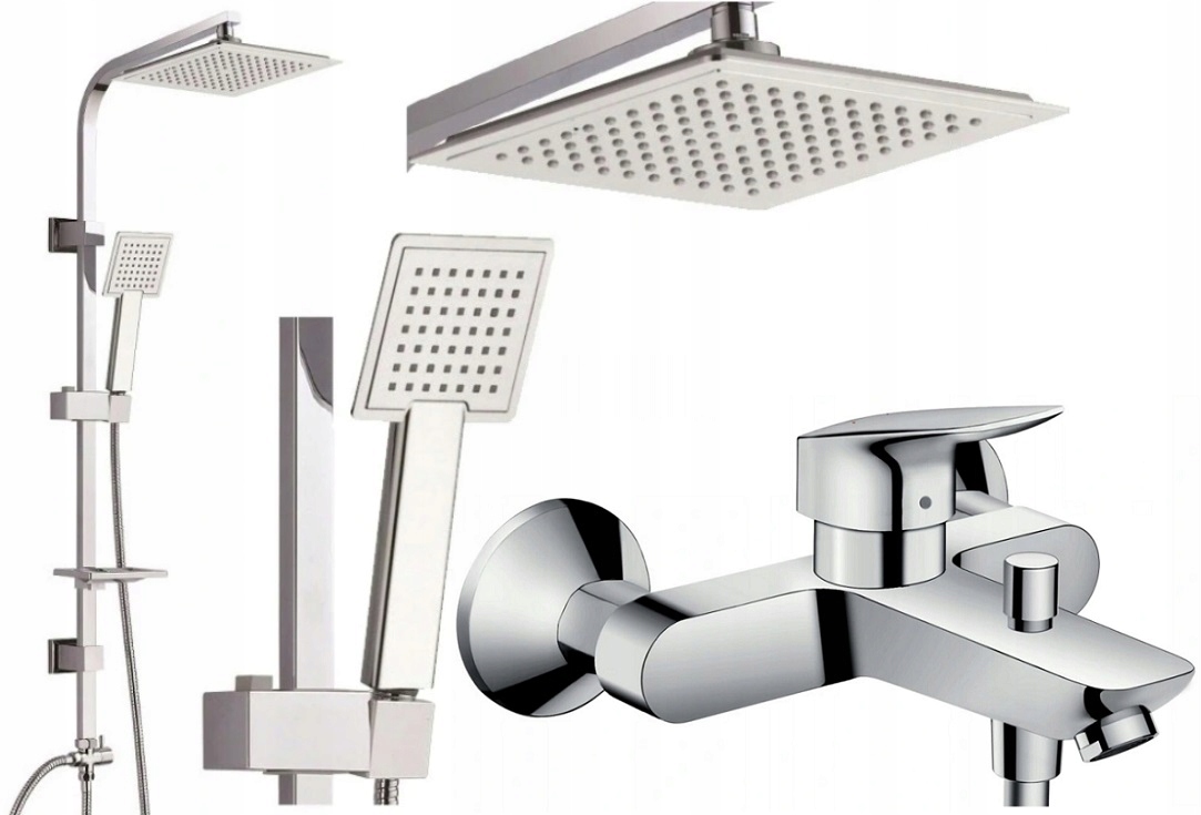 Vaňová batéria - Vaňová batéria HANSGROHE Logis + SPRCHA