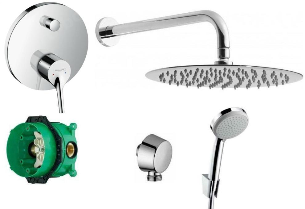 Podomietková batéria - HANSGROHE TALIS URČENÁ SADA + SPRCHOVÁ SPRCHA 20