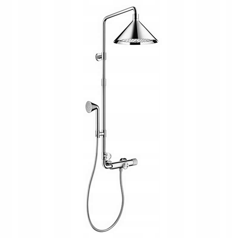 Sprchový panel - Hansgrohe Axor - Sprchová sada, 2Jet, Chrome,