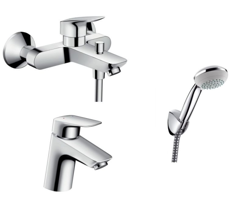 Vaňová batéria - Batéria Hansgrohe LOGIS pre sprchovú vaňu, umývadlo