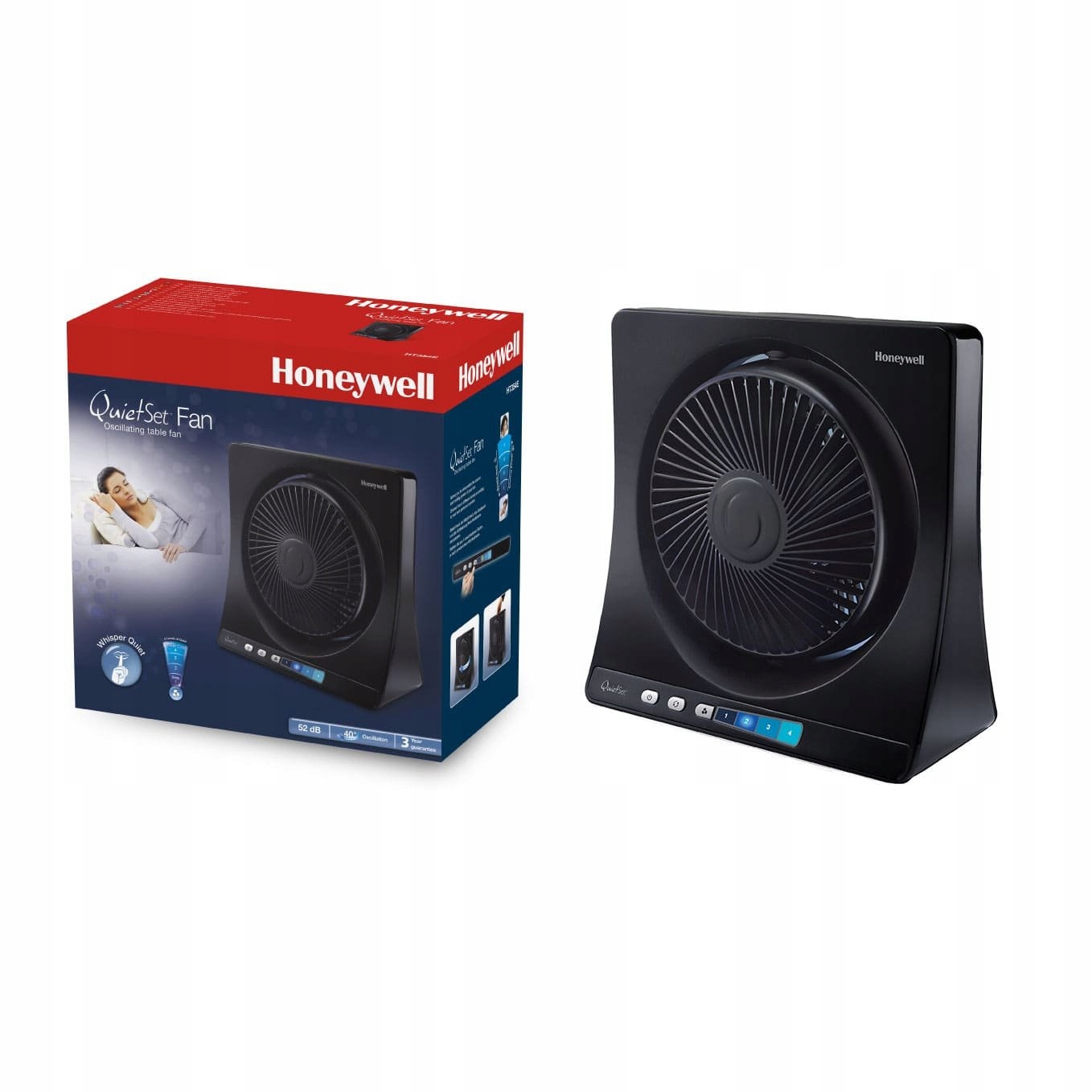 Kupelňový ventilátor - Desktopový ventilátor Honeywell HT354