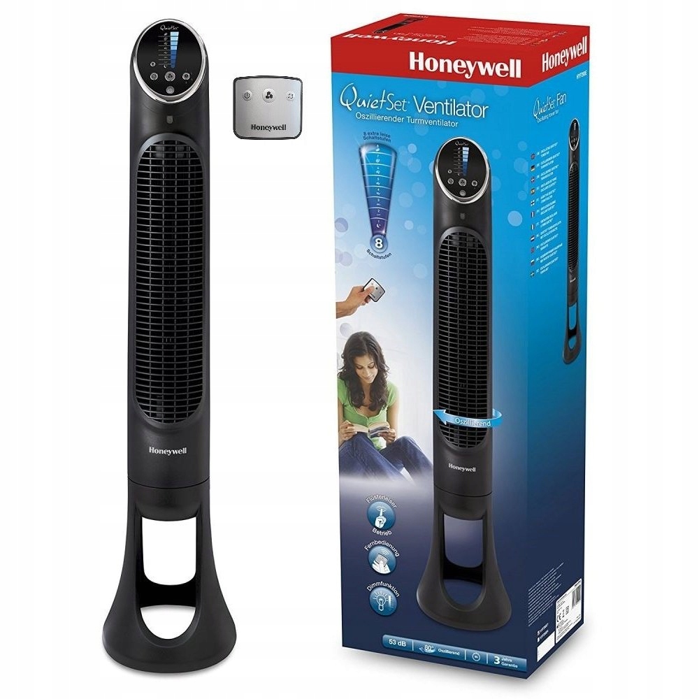 Kupelňový ventilátor - Stĺpový ventilátor Honeywell HYF290 QuietSet