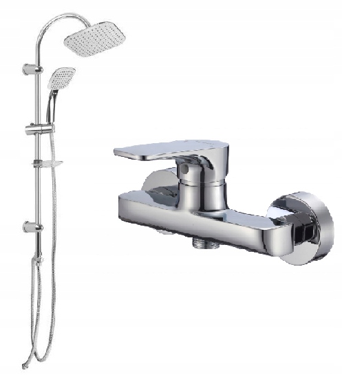 Vaňová batéria - Hydroland ZÁKLADNÁ SPRCHOVÁ SADA faucet