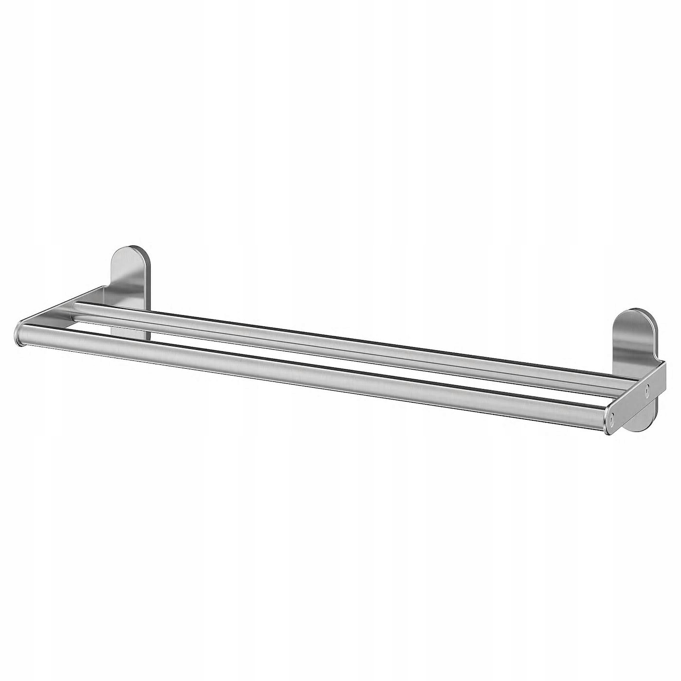 Vešiak - IKEA BROGRUND Držiak na uterák z nehrdzavejúcej ocele 47 cm