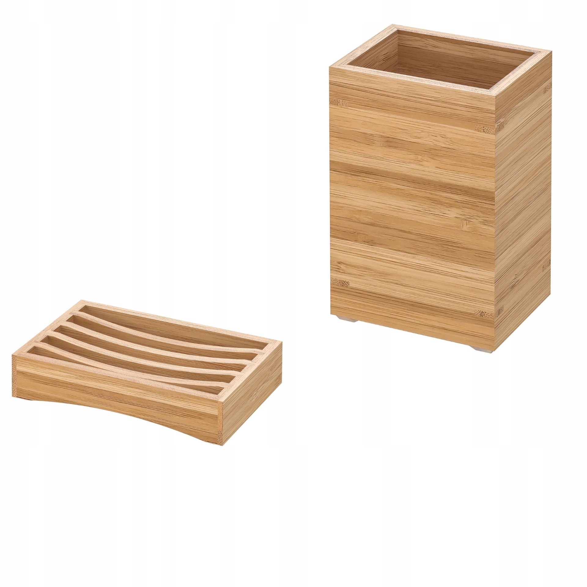 Mydlenička - IKEA DRAGAN Miska na mydlo, pohár na kefu.