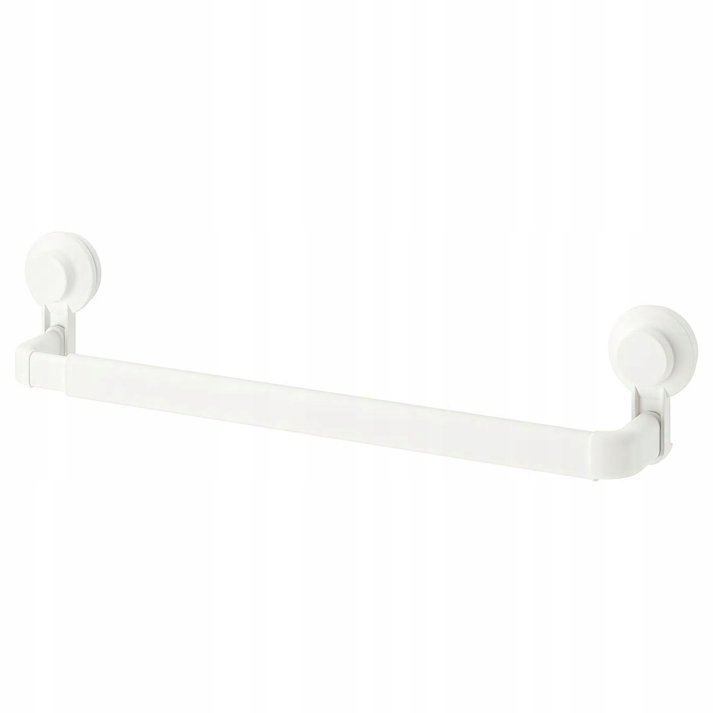 Vešiak - IKEA TISKEN Vešiak s prísavkou biela 53 - 83 cm