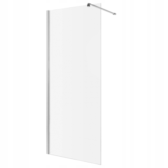 Sprchové dvere - SPRCHA INVENA SPRACOVANÉ SKLO ČISTÁ ŠÍRKA 90 CM