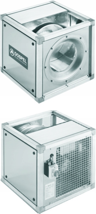 Kupelňový ventilátor - K-BOX 450/670 Kuchynský potrubný ventilátor