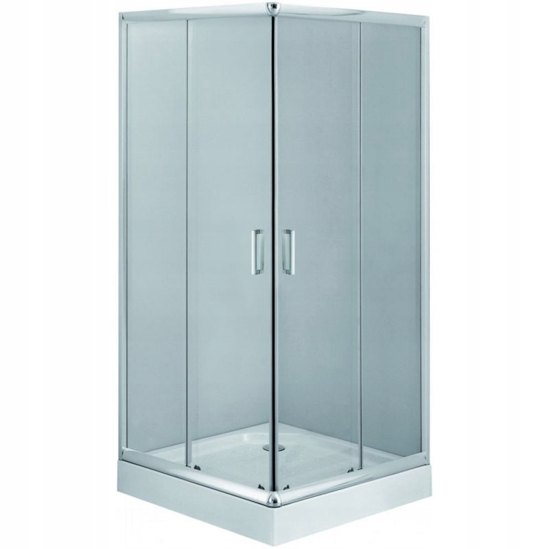 Sprchový kút - ČTVERCOVÁ KABÍNA 90 CM TRANSPARENTNÉ SKLO DEANTE