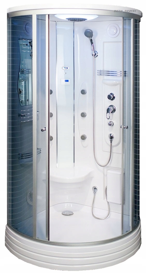 Hydromasážna sprchová babína - SPARA Z PARNEJ KABINY S HYDROMASÁŽOU 6116 DUSCHY