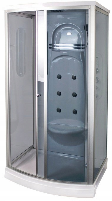 Hydromasážna sprchová babína - SPRCHOVÁ KABÍNA S HYDROMASÁŽOU 6030 DUSCHY 115x85