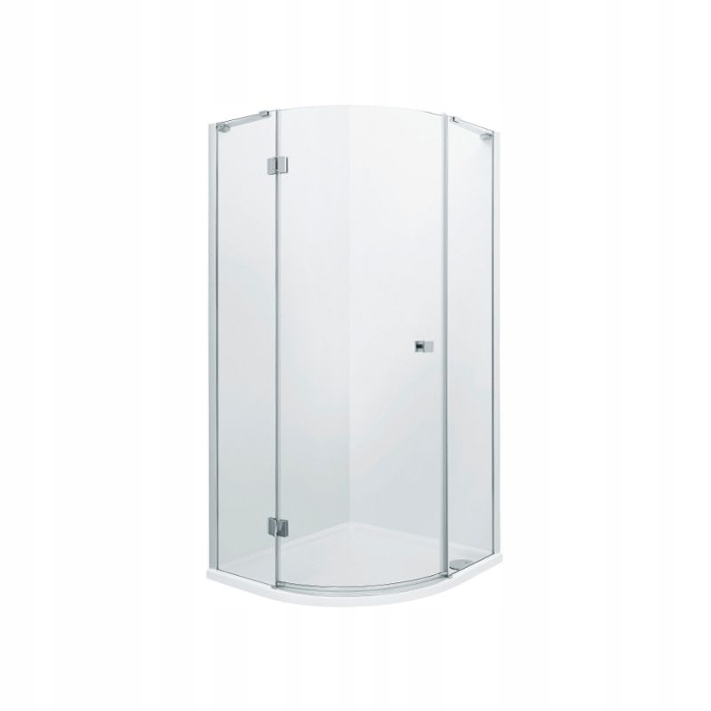 Sprchový kút - POLOKRUHOVÉ SKLO ROCA SPRCHOVÁ KABÍNA 90x90