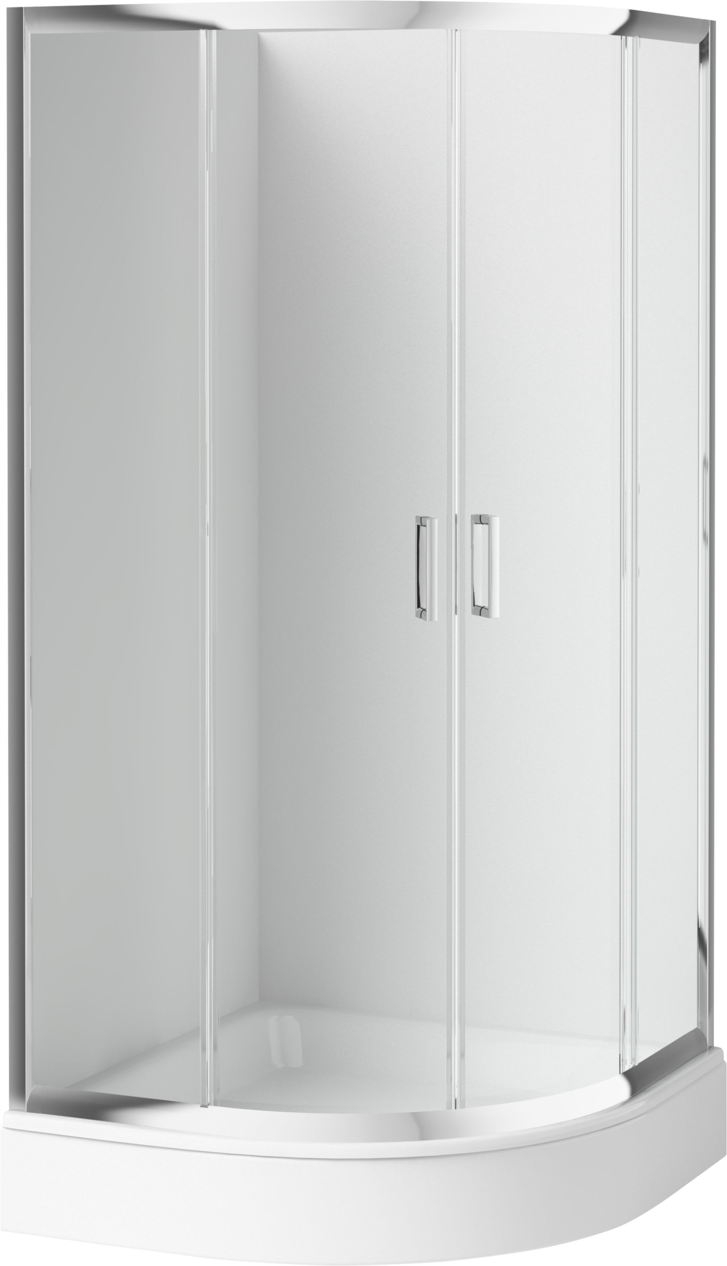 Sprchový kút - SPRCHOVÁ KABÍNA 90x90 DEANTE POLOKRUH