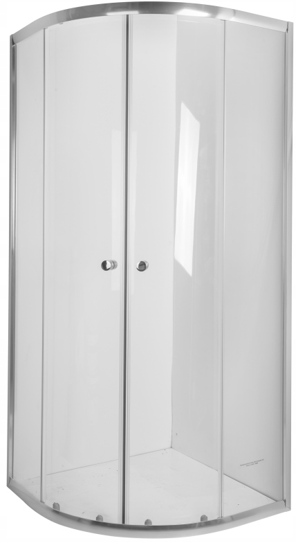 Sprchový kút - POLOKRUHOVÉ SPRCHOVÉ SKLÁ SKLO SKLO 4MM 80X80