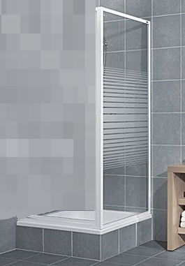 Sprchové dvere - SPRCHOVÁ KABÍNA PRECHÁDZAJÚCA 80CM AQUAFORM ELBA