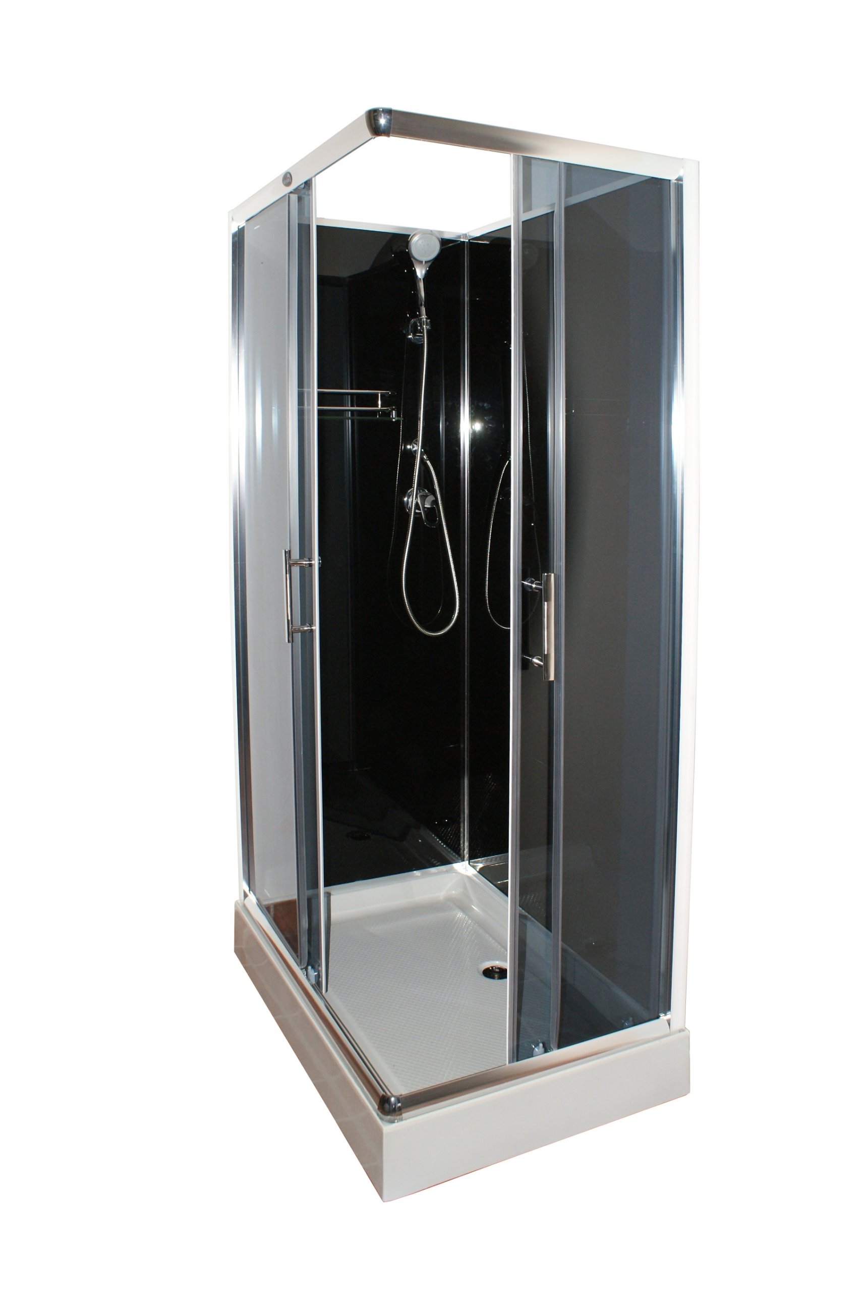 Sprchový kút - VOĽNE stojaca sprchová kabína 120x80 BEZ HYDROMY