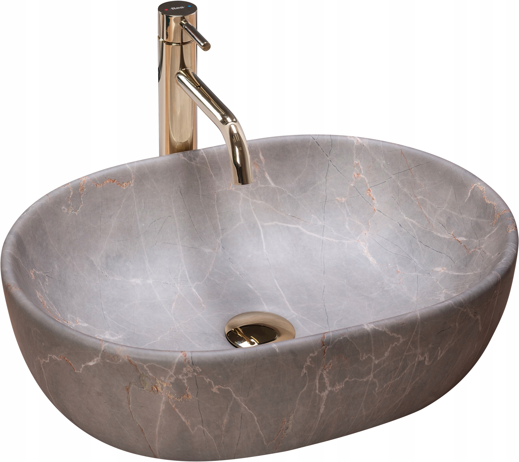 Umývadlo -  UMÝVADLO LARA SONE BEIGE & NATURE REA STONE