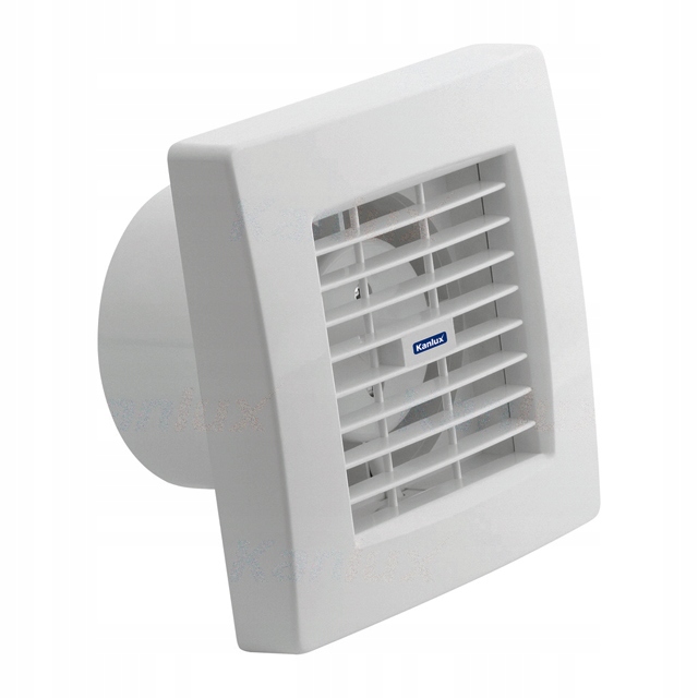 Kupelňový ventilátor - KANÁLOVÝ ventilátor so žalúziou HQ KANLUX kúpeľňa