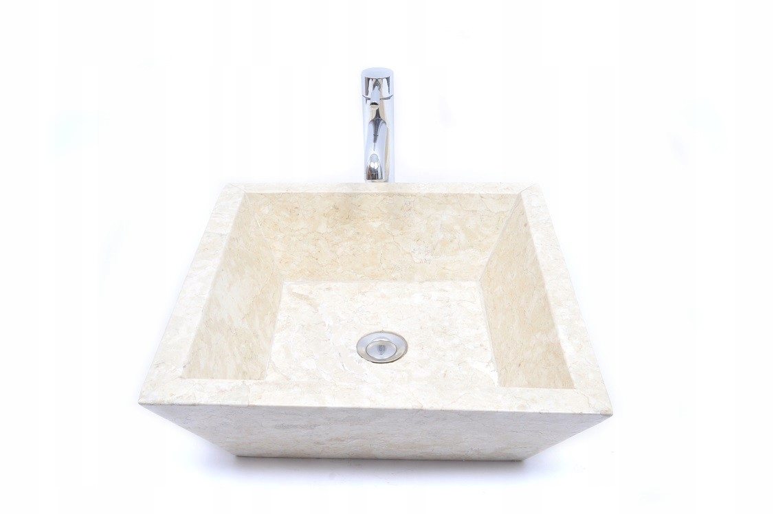 Umývadlo - KKL-P CREAM D 45 cm umývadlo na dosku z kameňa