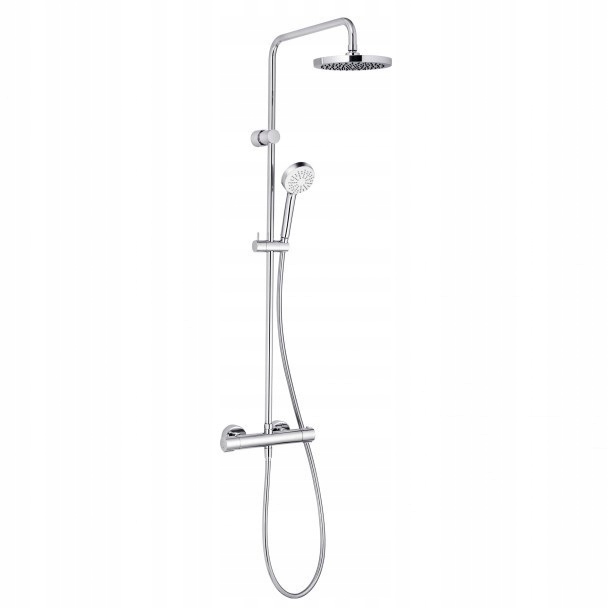 Podomietková batéria - KLUDI LOGO DUAL SHOWER termostatová dažďová sprcha