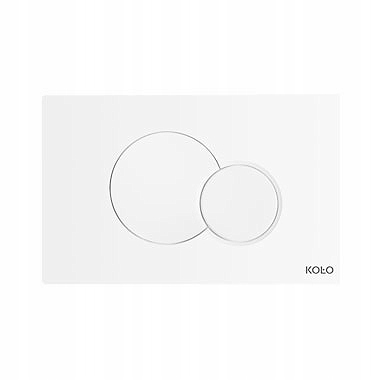 WC tlačidlo - ECLIPSE WHEEL Ovládací panel 94150-001 BIELY