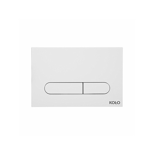 WC tlačidlo - TLAČIDLO WHEEL WHITE 94183001 SLIM FRAME 2