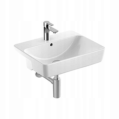 Umývadlo -  POLOMIČKOVÉ UMÝVADLO VARIFORM WHEEL 55x45 cm BIELE