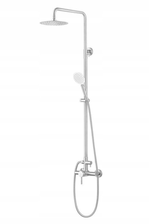 Sprchová batéria - SPRCHOVÝ STĹPEC OCELNE Vlna 75662