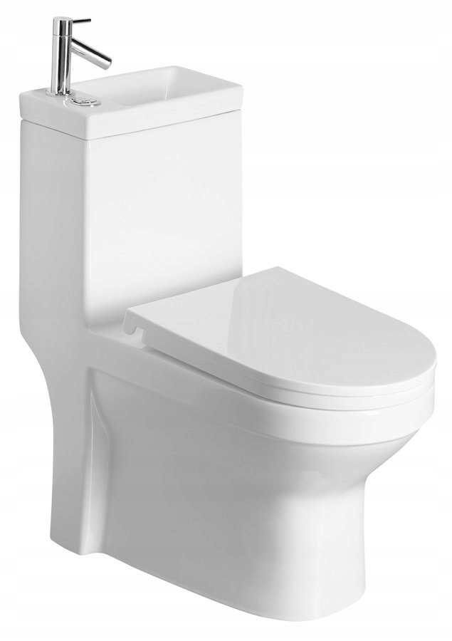 WC MISA - WC KOMPAKTNÉ S DREZOM, WC SEDADLOM PB104 a kohútikom