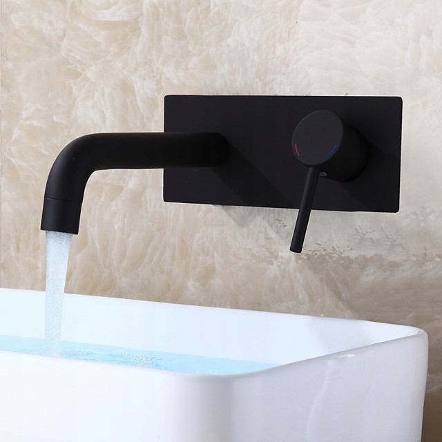 Umyvadlová batéria - TAP WASH umývadlový mixér ČIERNY MAT