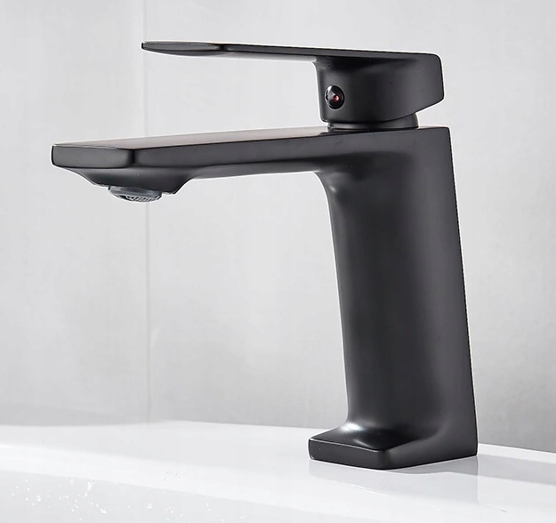 Vaňová batéria - TAP WASH BATHROOM BATHROOM BLACK MAT v3