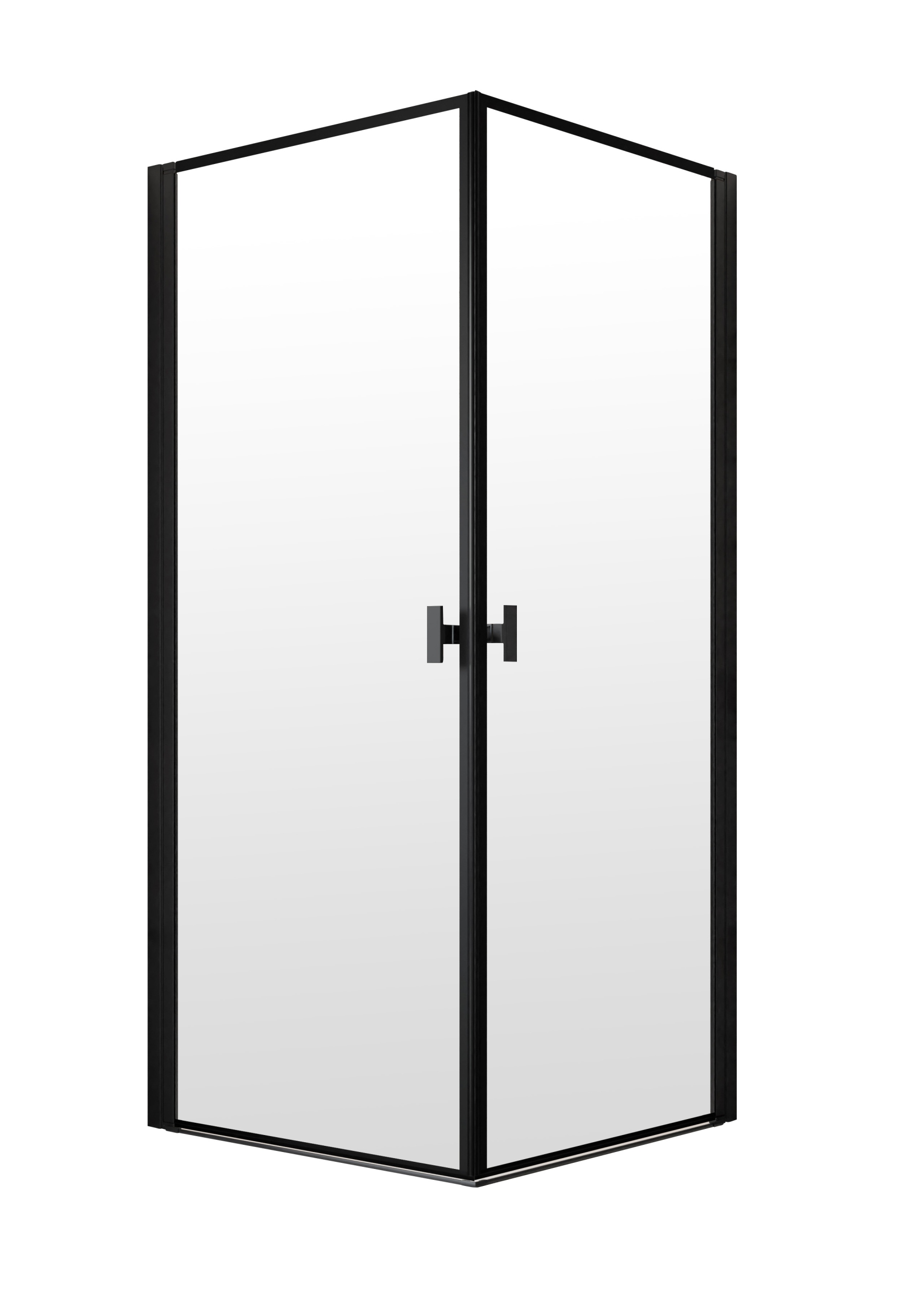 Sprchový kút - Kabína Nes Black KDD I Frame 90x90x200 RADAWAY