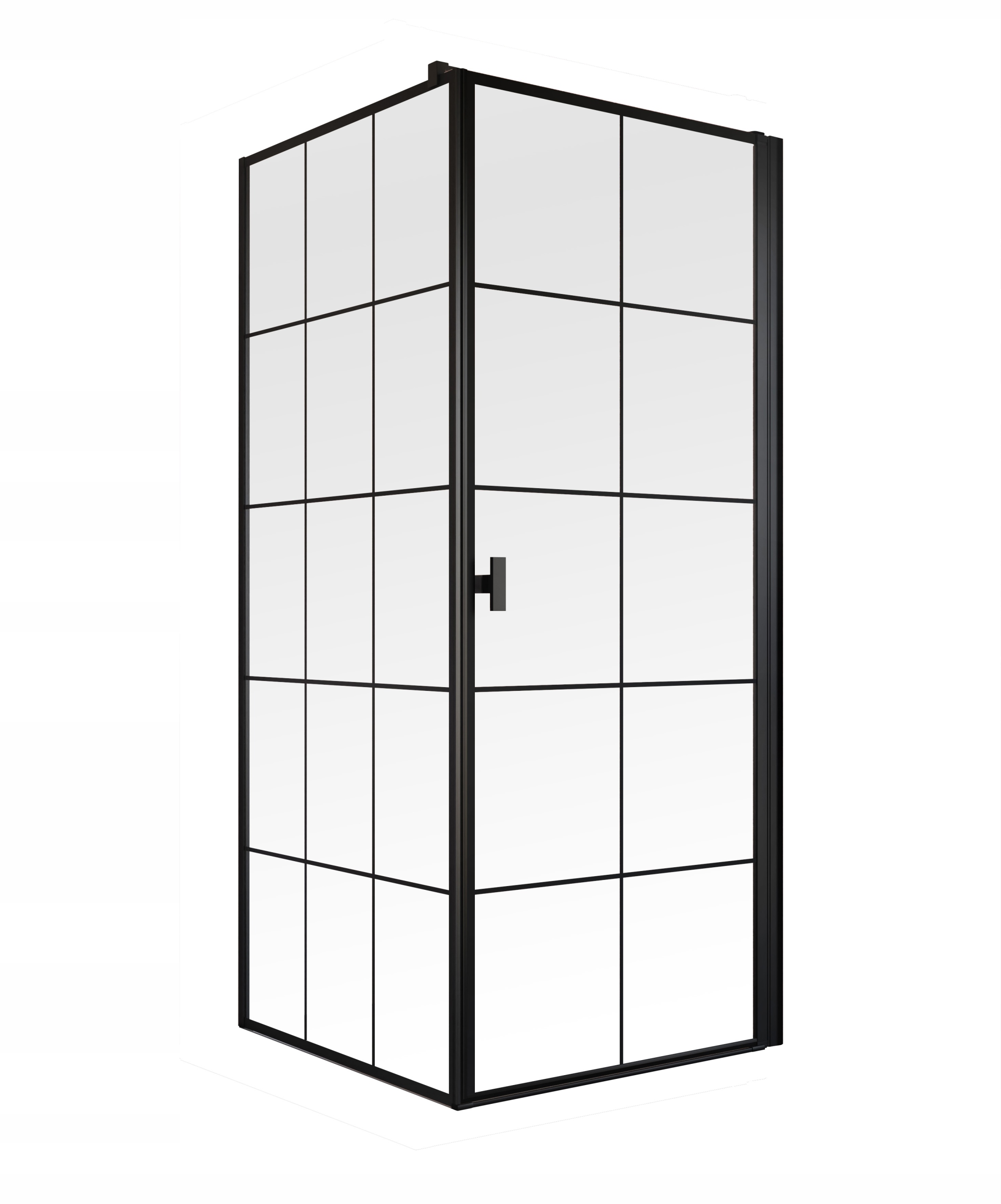 Sprchový kút - Kabína Nes Black KDJ I Factory 80x80x200 RADAWAY